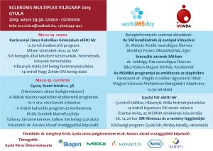 SM Világnap 2019. meghívó és program